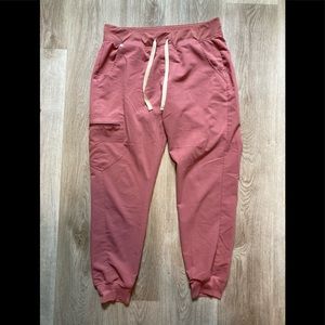 Figs Zamora joggers size M, mauve